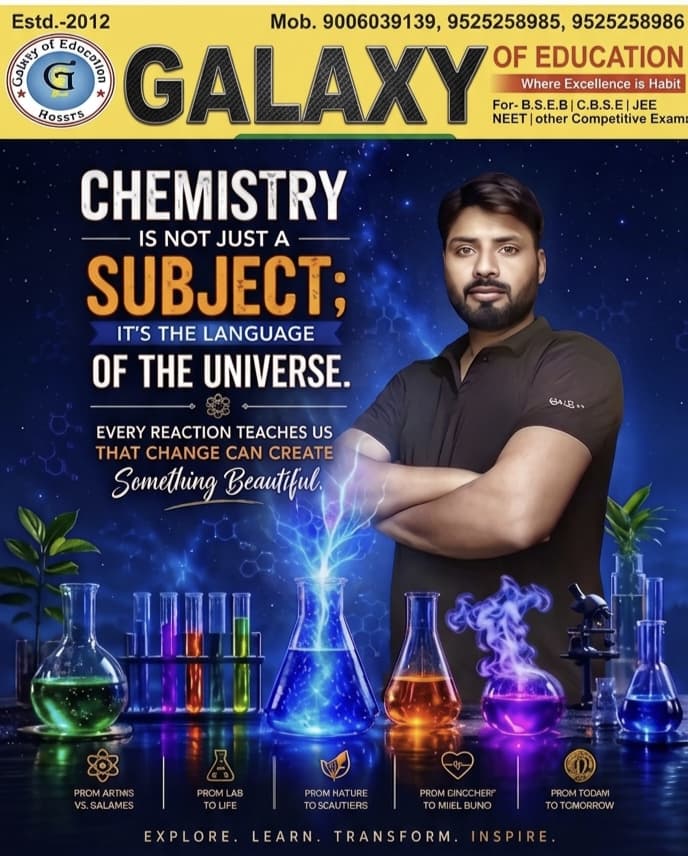 Galaxy of Education Chemistry poster